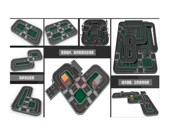 無人駕駛技術多功能實驗室訓沙盤